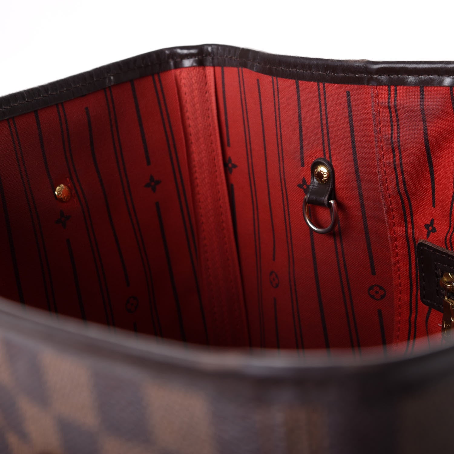 Louis Vuitton Damier Ebene Neverfull MM 9 of 14