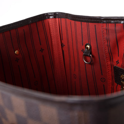 Louis Vuitton Damier Ebene Neverfull MM 9 of 14
