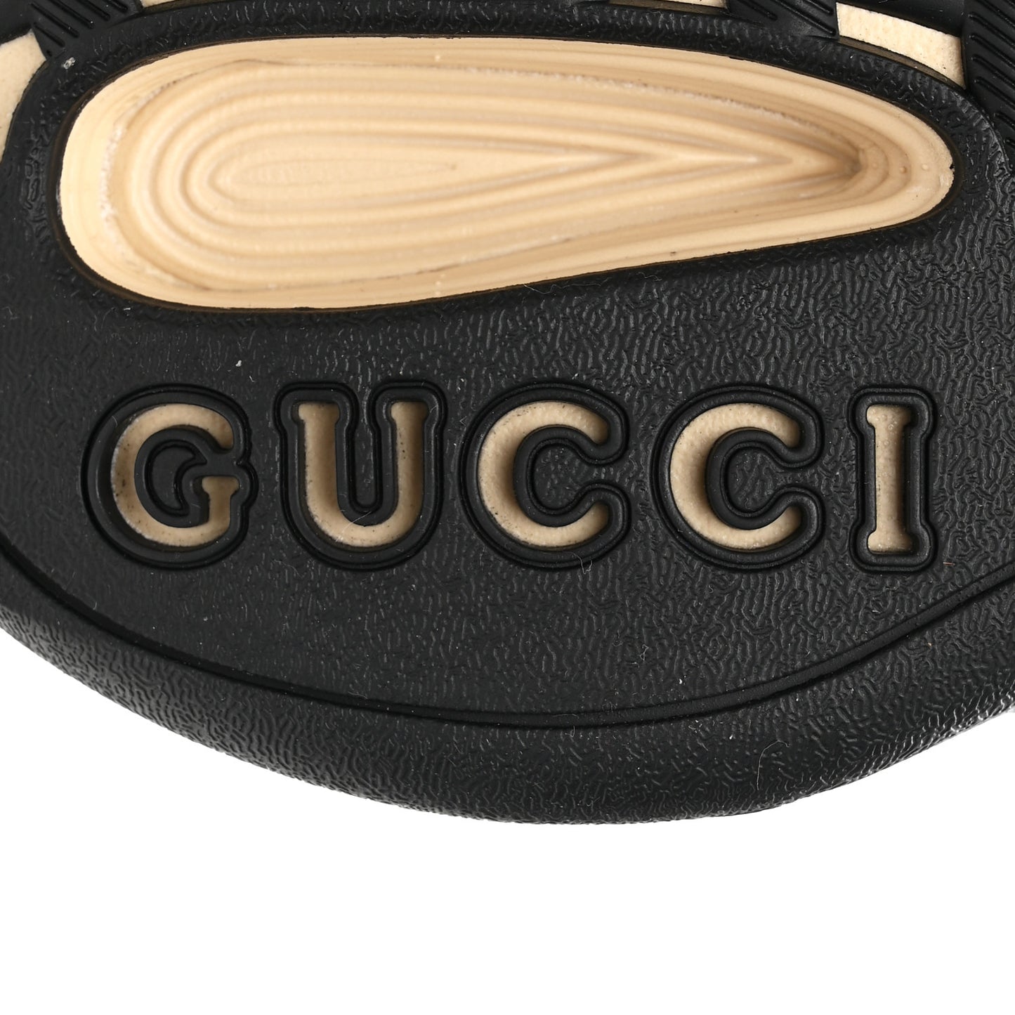 Ultralight Plume Calfskin Monogram Printed Mens Gucci Run Sneakers 10 Beige Blue