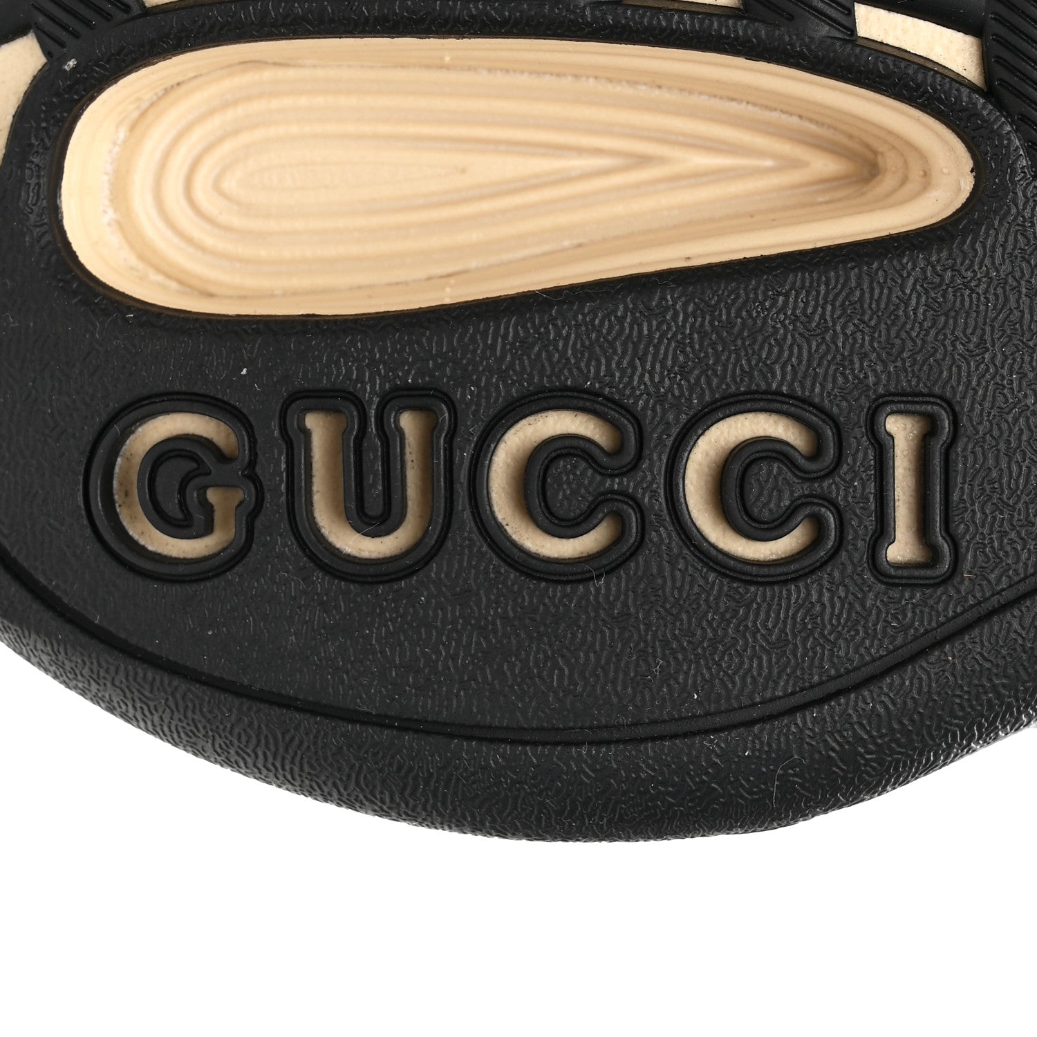 Gucci Ultralight Plume Calfskin Monogram Printed Mens Gucci Run Sneakers 10 Beige Blue 7 of 10