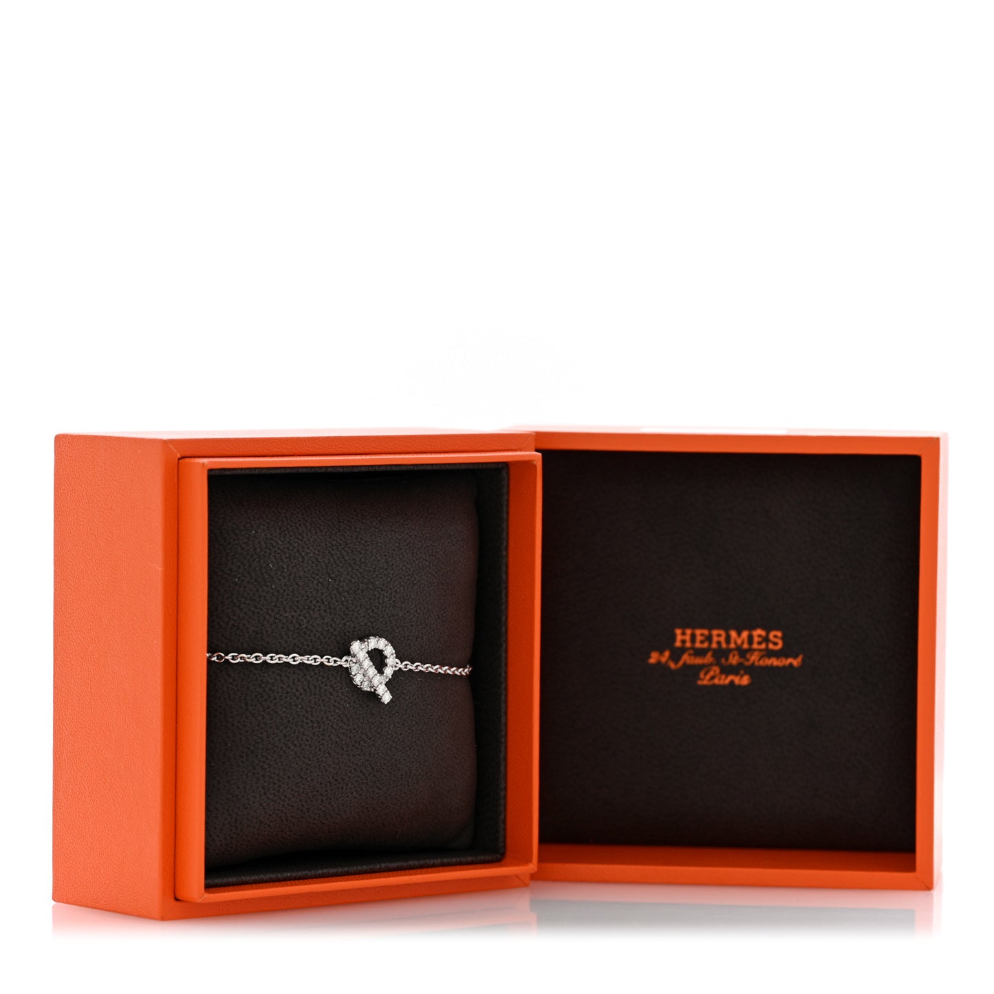 18K White Gold Diamond Finesse Bracelet SH