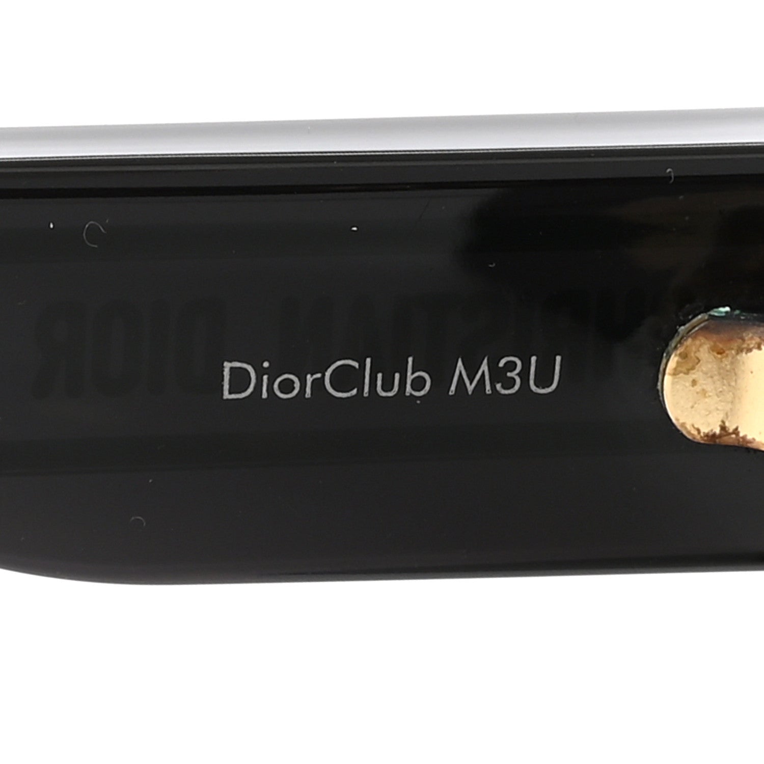 Christian Dior Acetate DiorClub M3U Cat Eye Mask Sunglasses Black 6 of 8