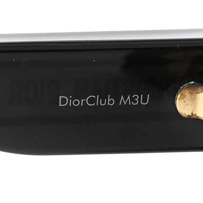 Christian Dior Acetate DiorClub M3U Cat Eye Mask Sunglasses Black 6 of 8