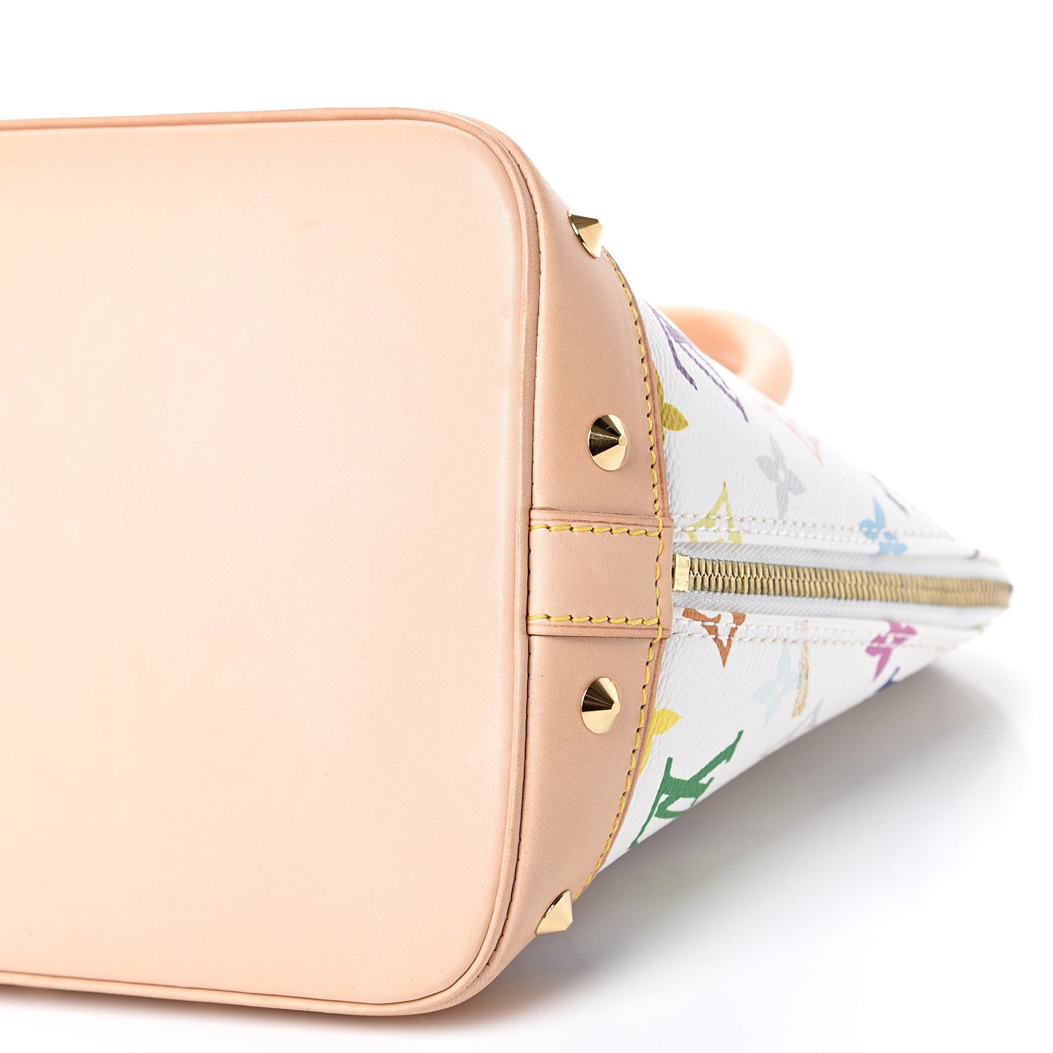 Louis Vuitton Monogram Multicolor Alma White 9 of 12