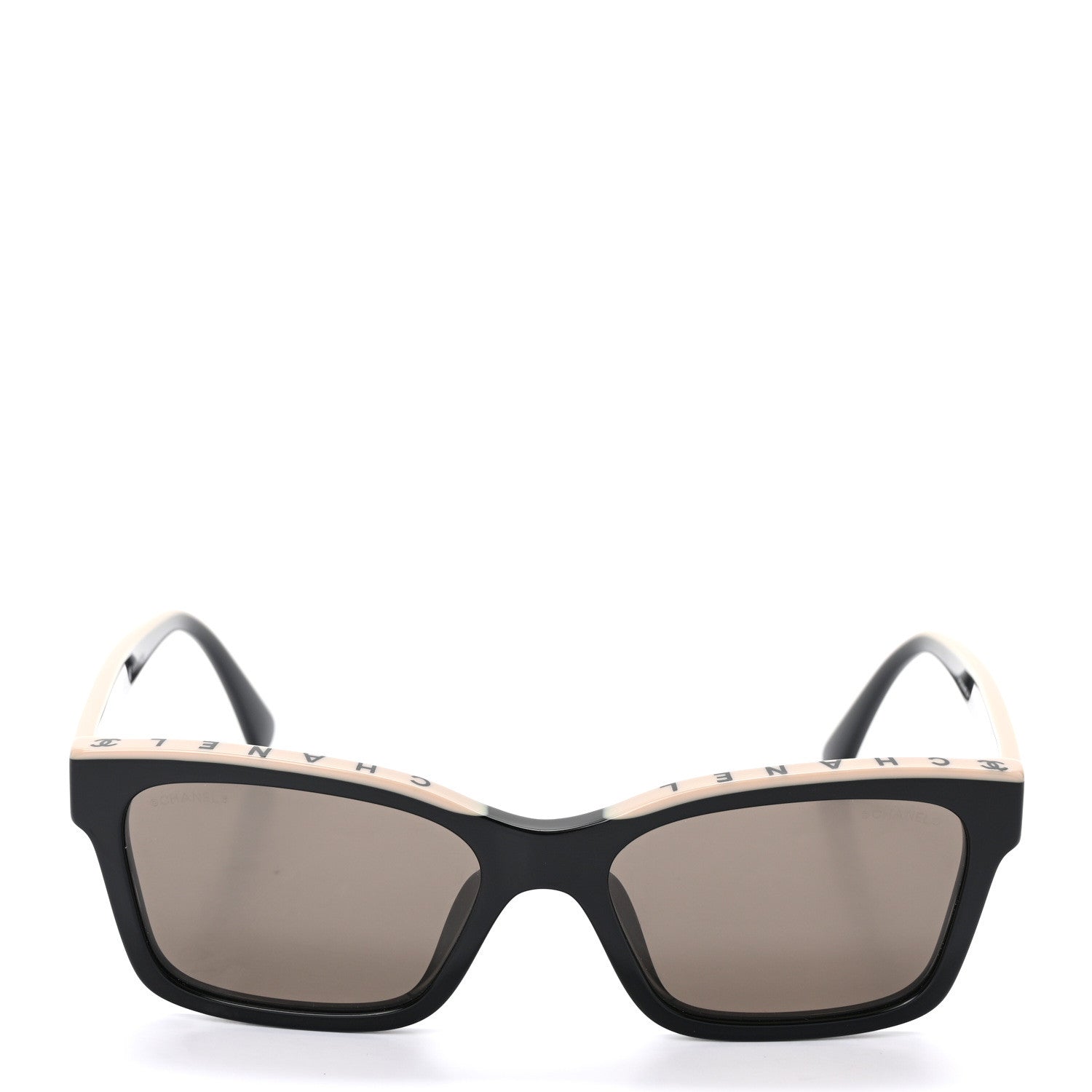 Chanel Acetate Polarized Square Sunglasses 5417-A Black 2 of 7