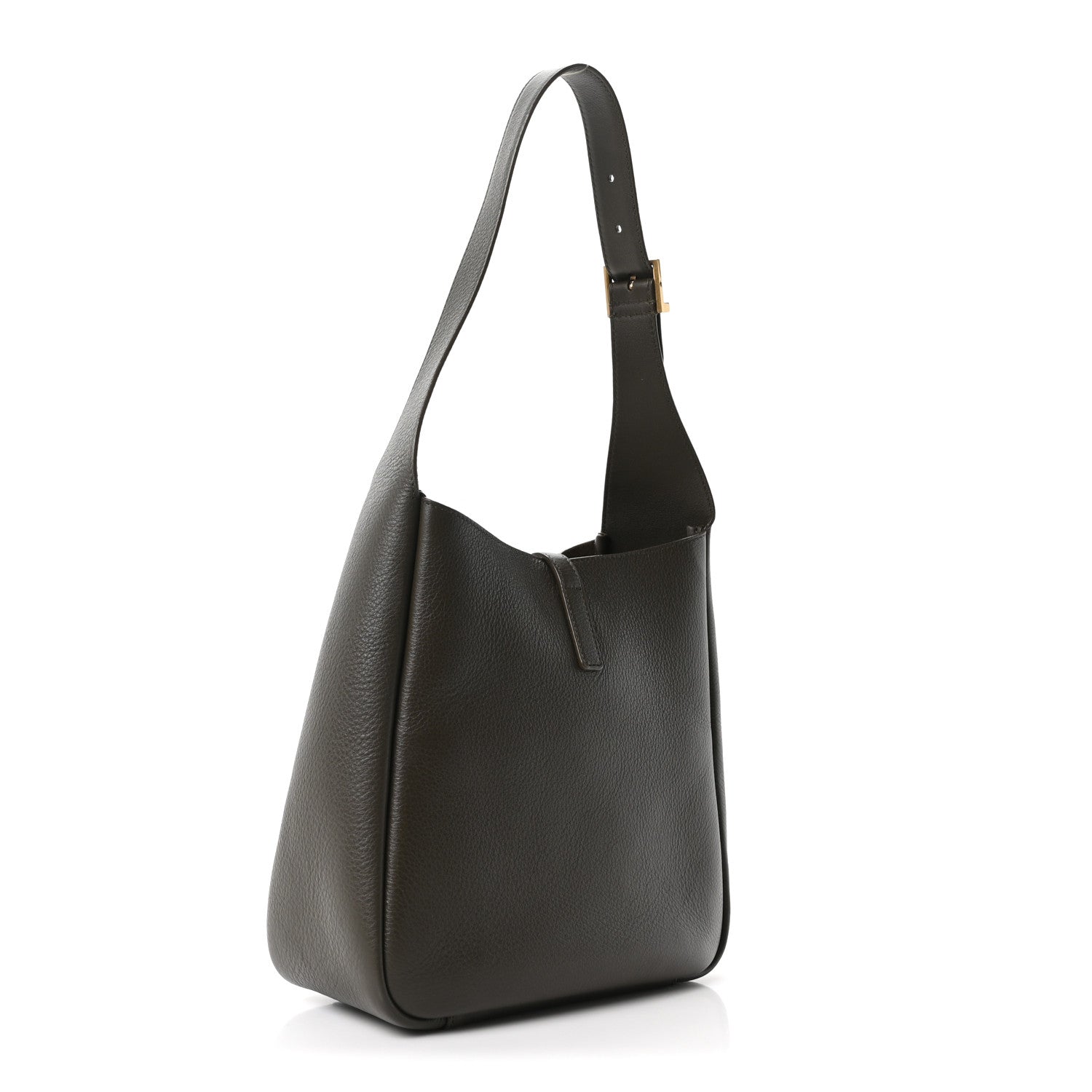 Saint Laurent Smooth Calfskin Small Le 5 A 7 Soft Hobo Light Musk 3 of 9
