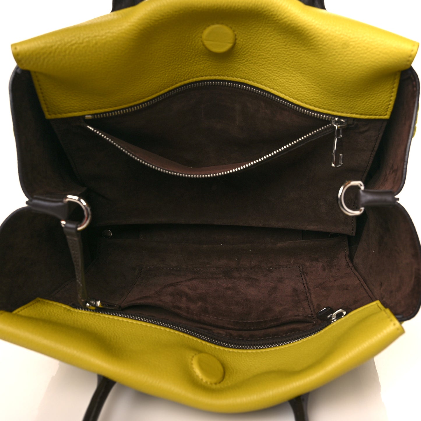 Veau Cachemire Tote W PM Pistache