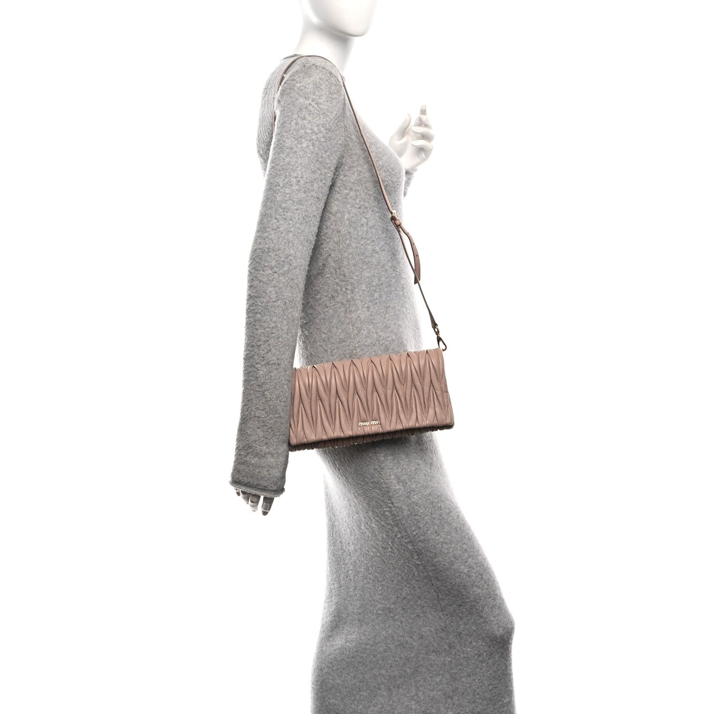 Nappa Matelasse Wallet On Chain Cammeo