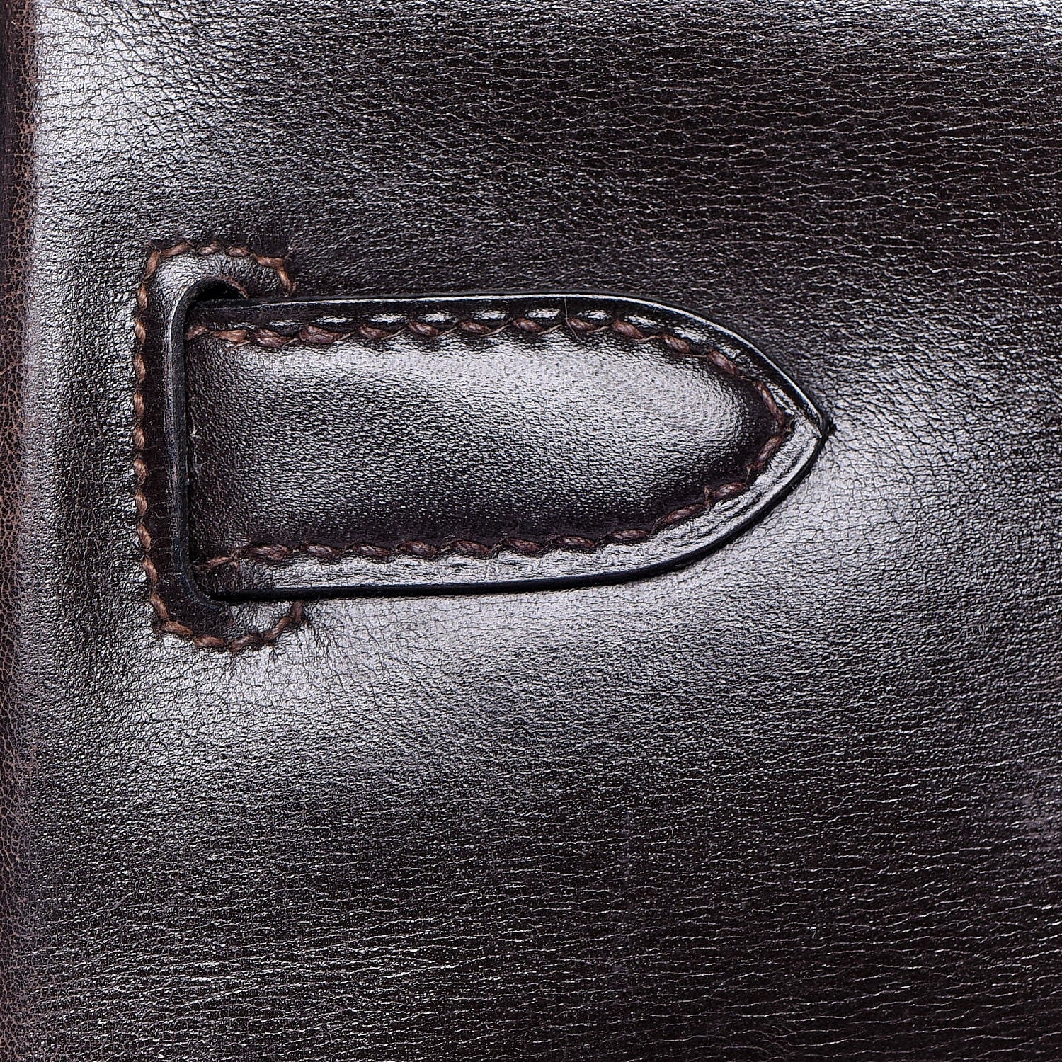 Hermes Box Kelly Retourne 32 Chocolate 11 of 53