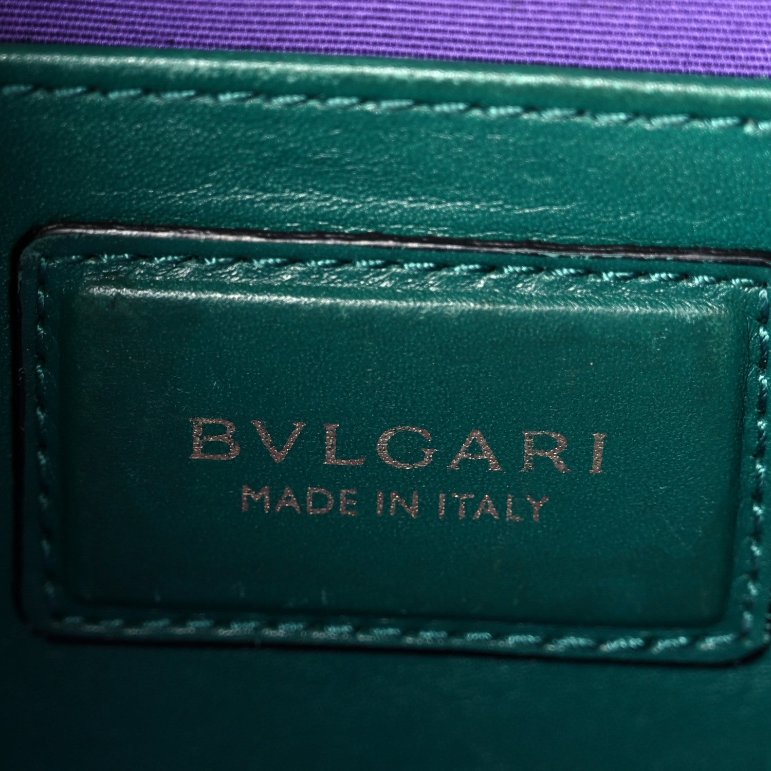 Bulgari Calfskin Small Serpenti Forever Snake Strap Crossbody Bag Emerald Green 6 of 11