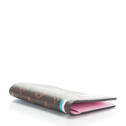 Louis Vuitton Monogram 2016 Christmas Animation Passport Cover Rose Ballerine 4 of 7