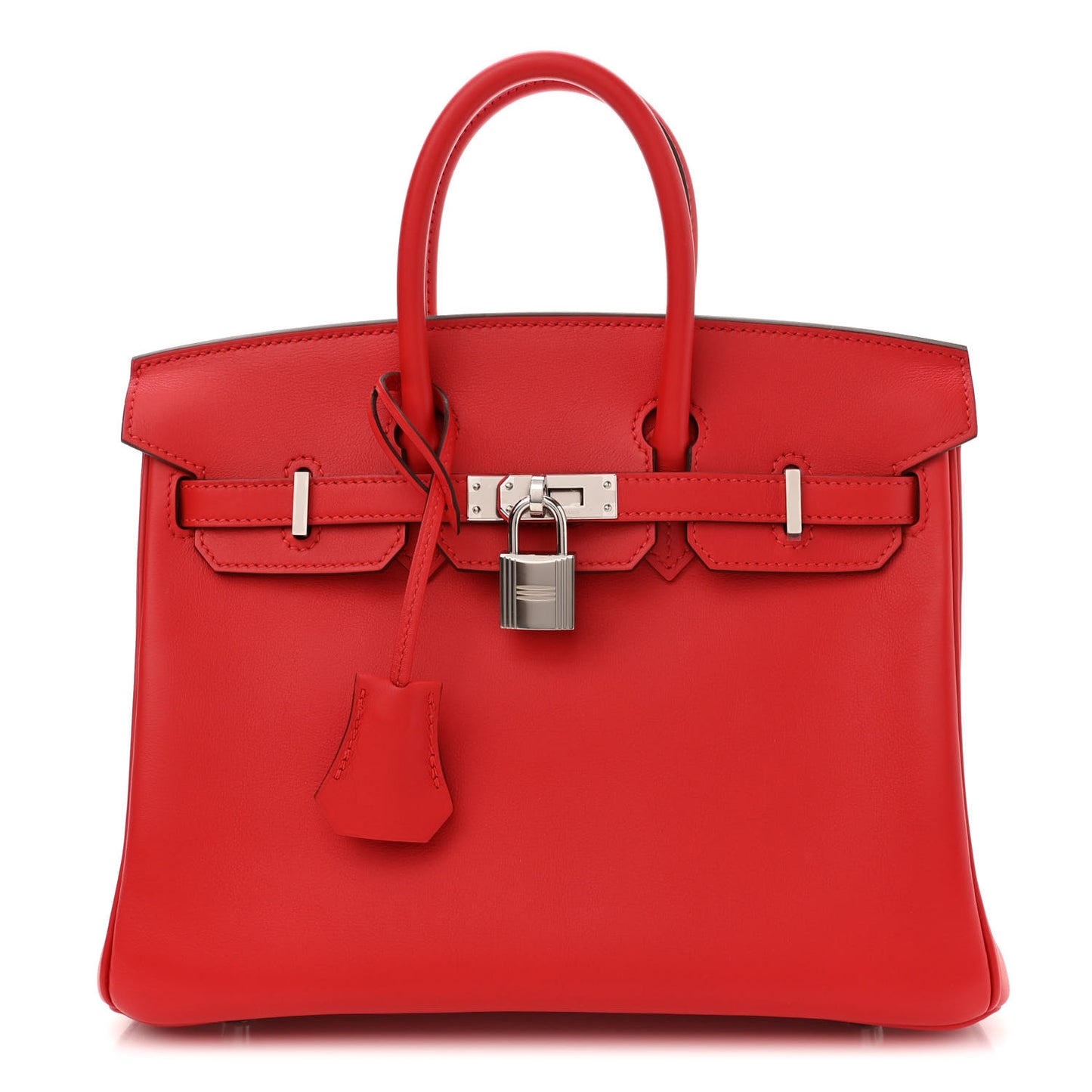 Swift Birkin 25 Rouge De Coeur