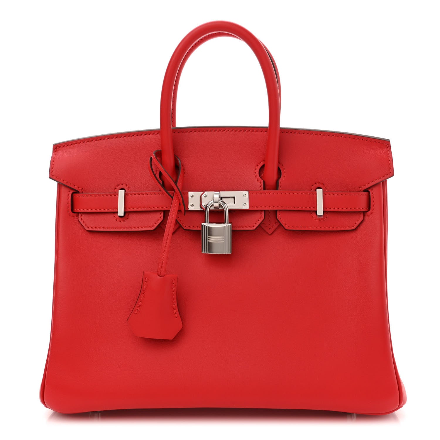 Hermes Swift Birkin 25 Rouge De Coeur 1 of 10