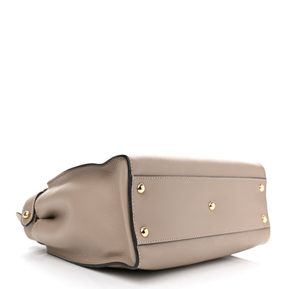 Fendi Vitello Seta Plexiglass Tortoise Medium Peekaboo Iconic Satchel Tortora 4 of 11