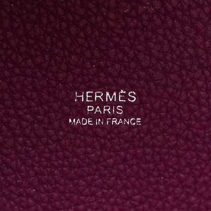 Hermes Taurillon Maurice Picotin Lock 22 MM Anemone 6 of 11