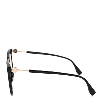 Fendi Acetate F Is Fendi FF Sunglasses FF 0344/S Black 3 of 6