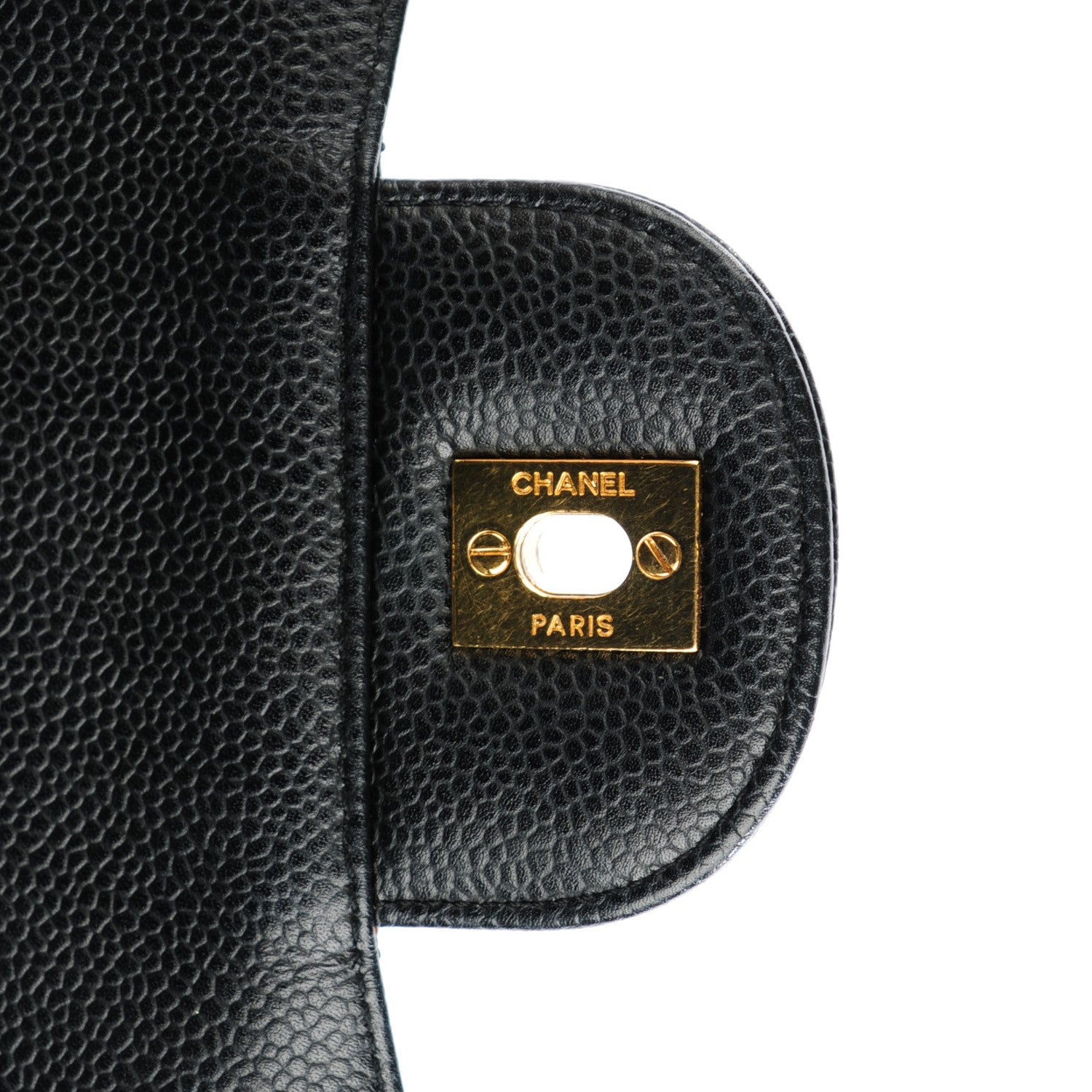 Chanel Caviar Quilted Jumbo Single Flap Black 6 of 8