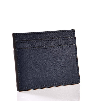Gucci Textured Calfskin Ophidia Card Holder Blue Agata 2 of 9