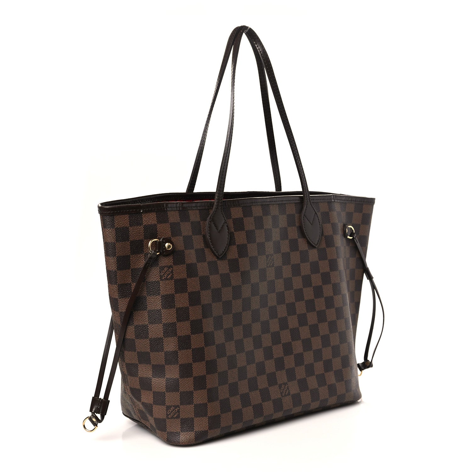 Louis Vuitton Damier Ebene Neverfull MM 3 of 8