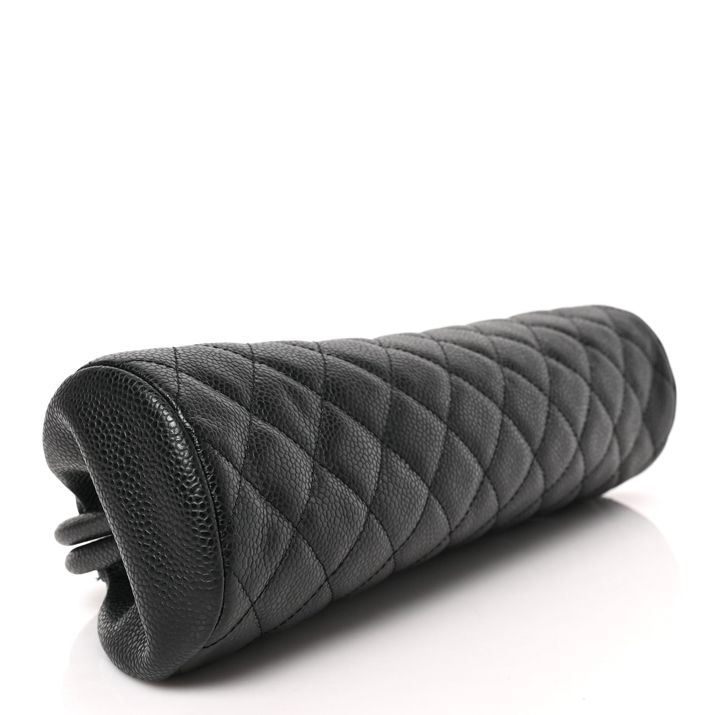 Caviar Quilted Timeless Clutch Black
