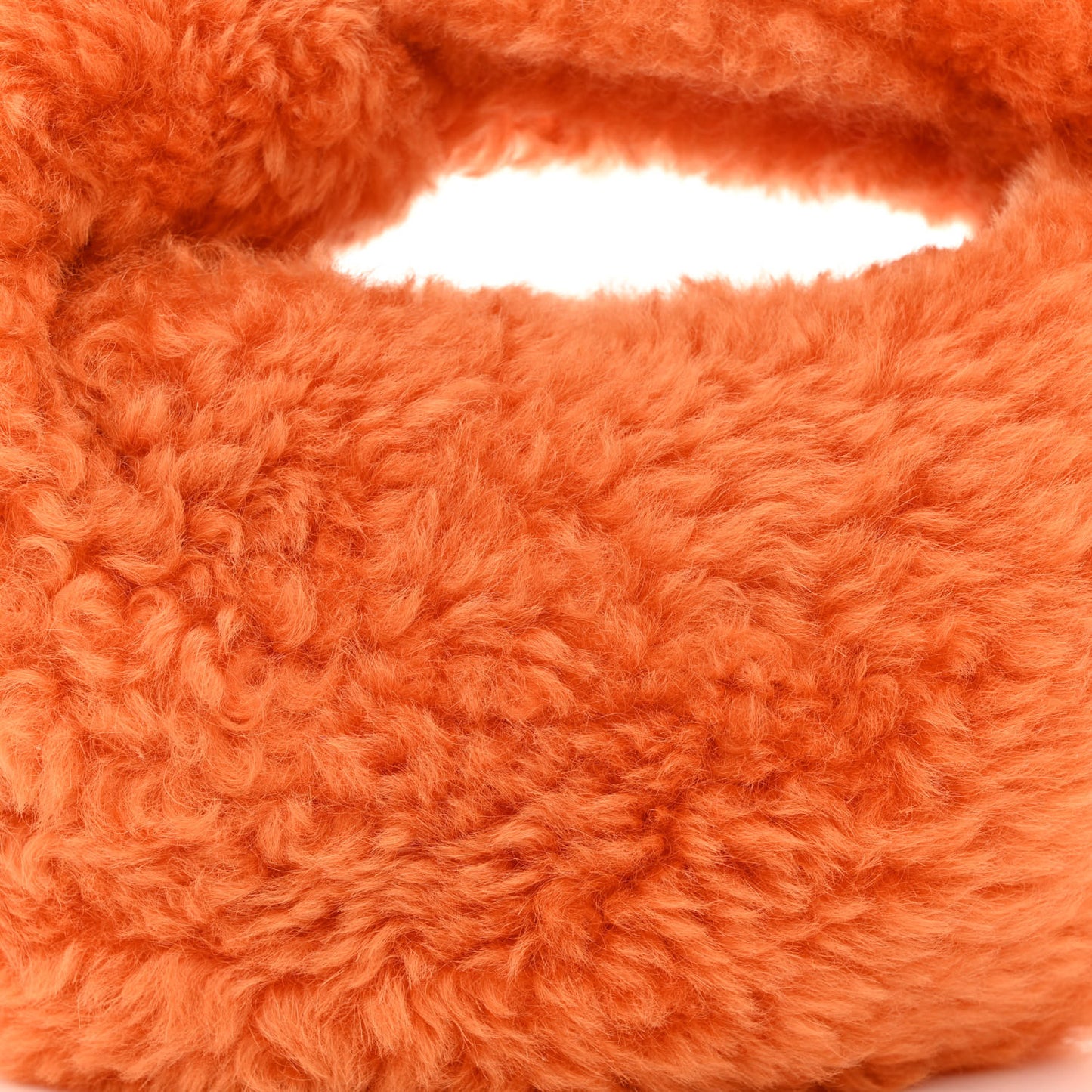 Shearling Mini Jodie Light Orange