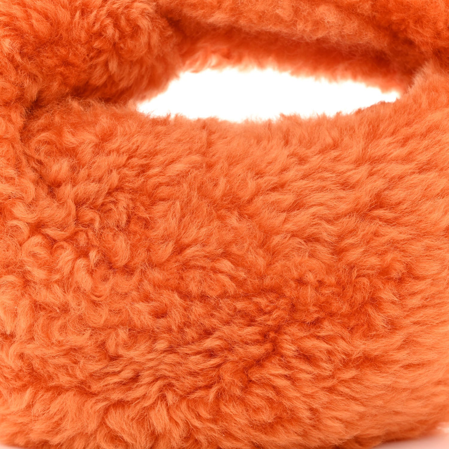 Bottega Veneta Shearling Mini Jodie Light Orange 8 of 10