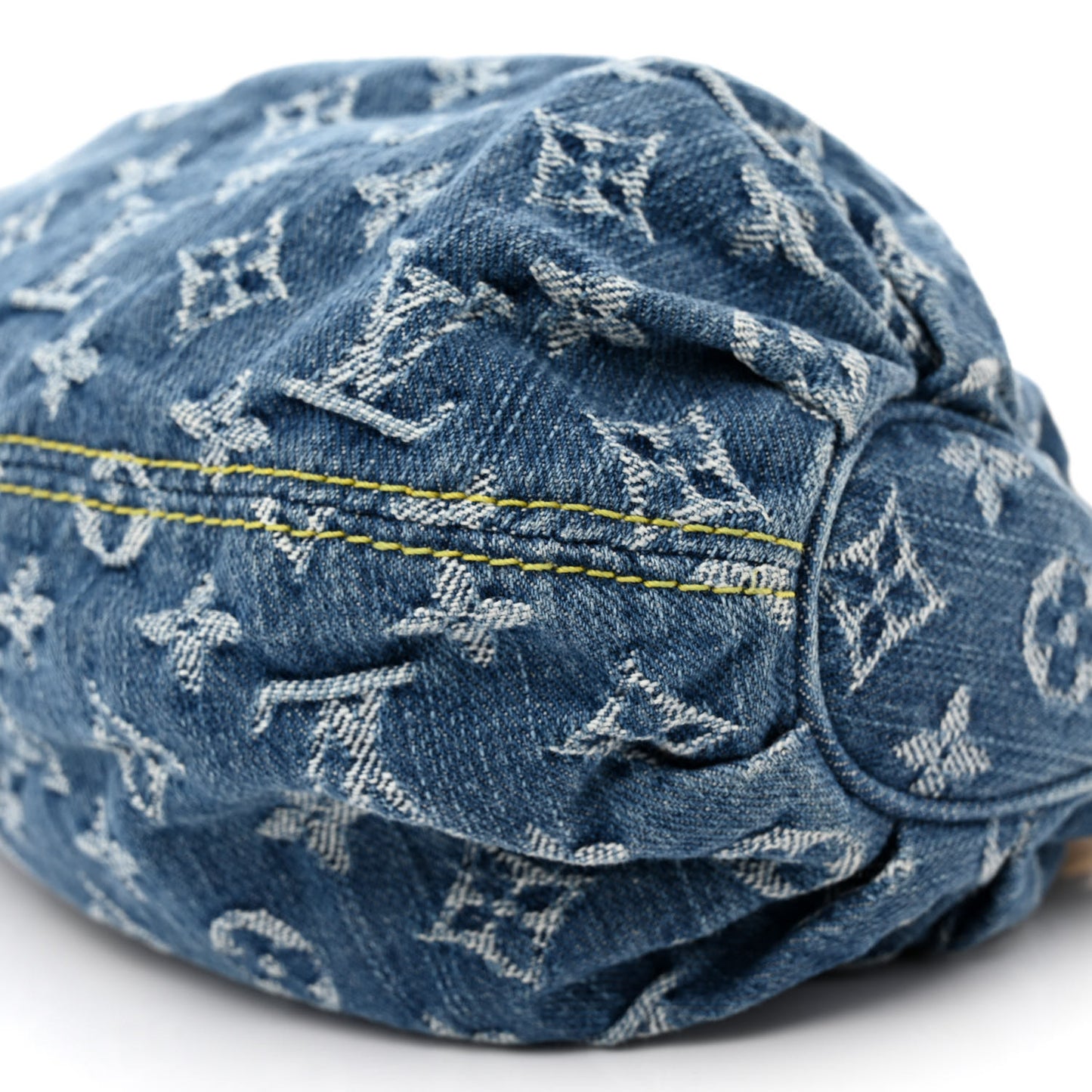 Monogram Denim Pleaty Blue