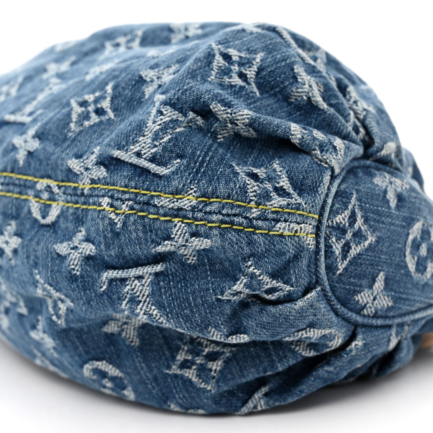 Louis Vuitton Monogram Denim Pleaty Blue 9 of 11
