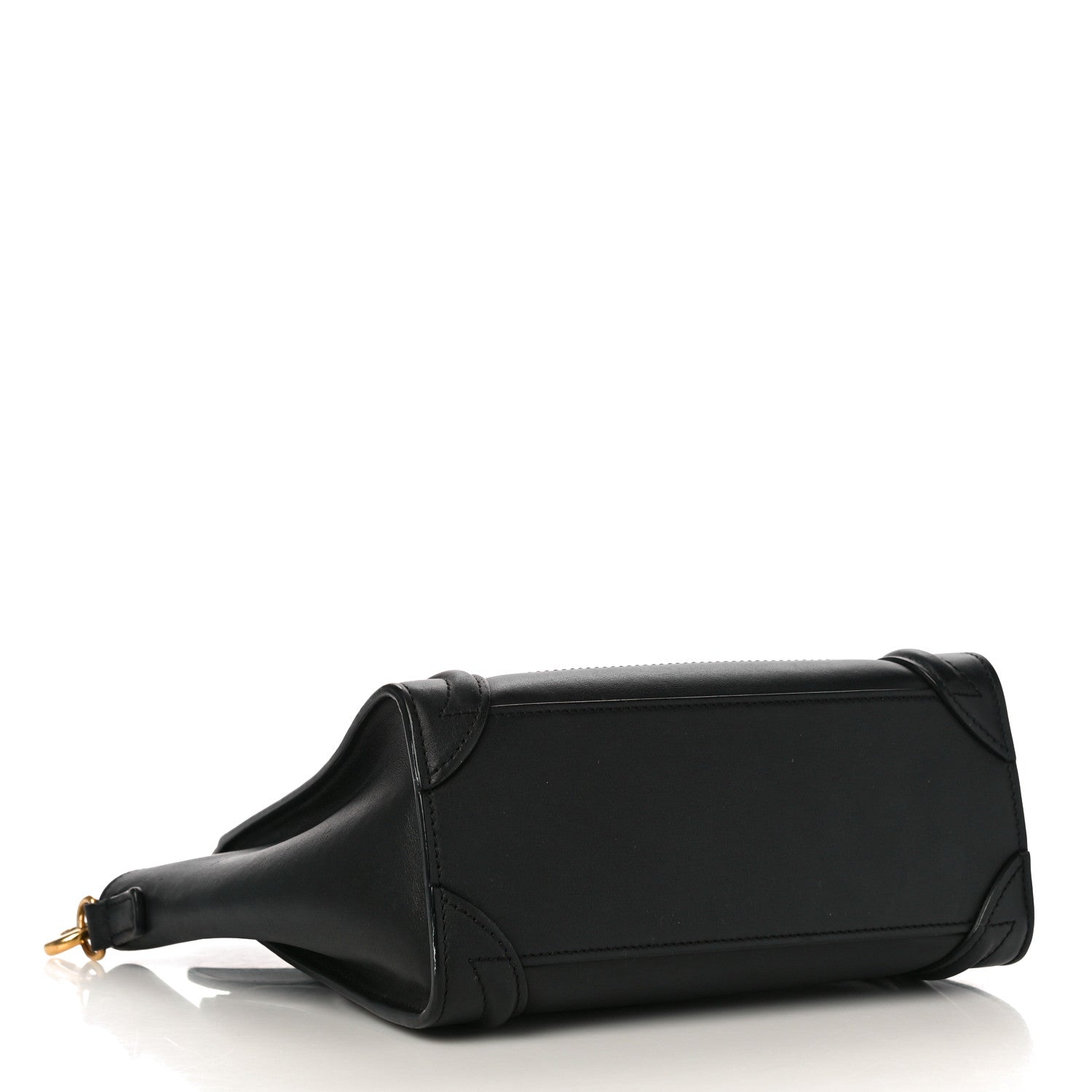Celine Smooth Calfskin Nano Luggage Black 4 of 12