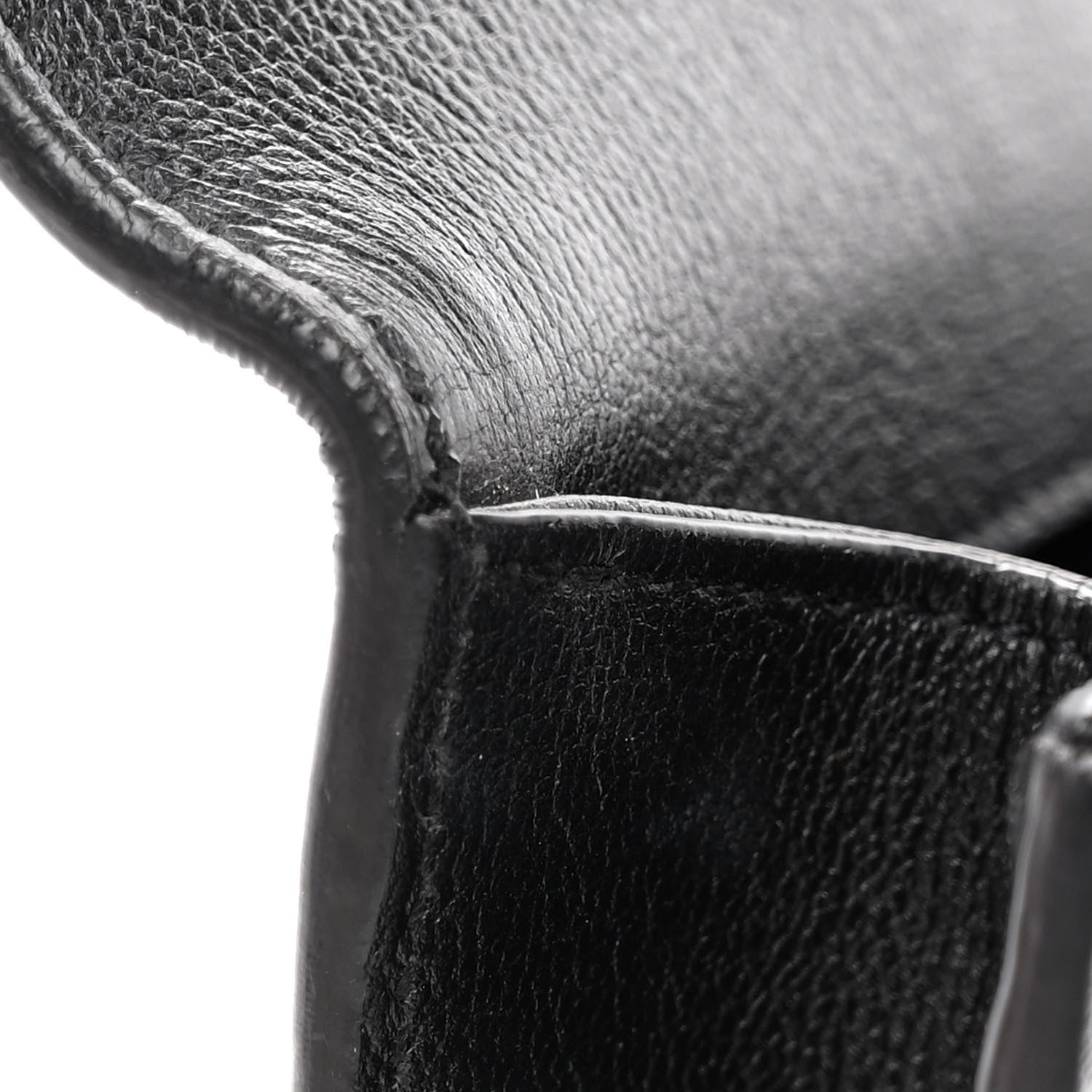 Saint Laurent Calfskin Monogram Large Belle De Jour Clutch Black 9 of 9