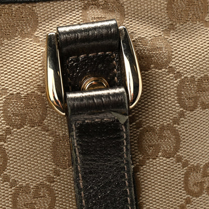 Gucci Monogram Medium Abbey Tote Metallic 9 of 13