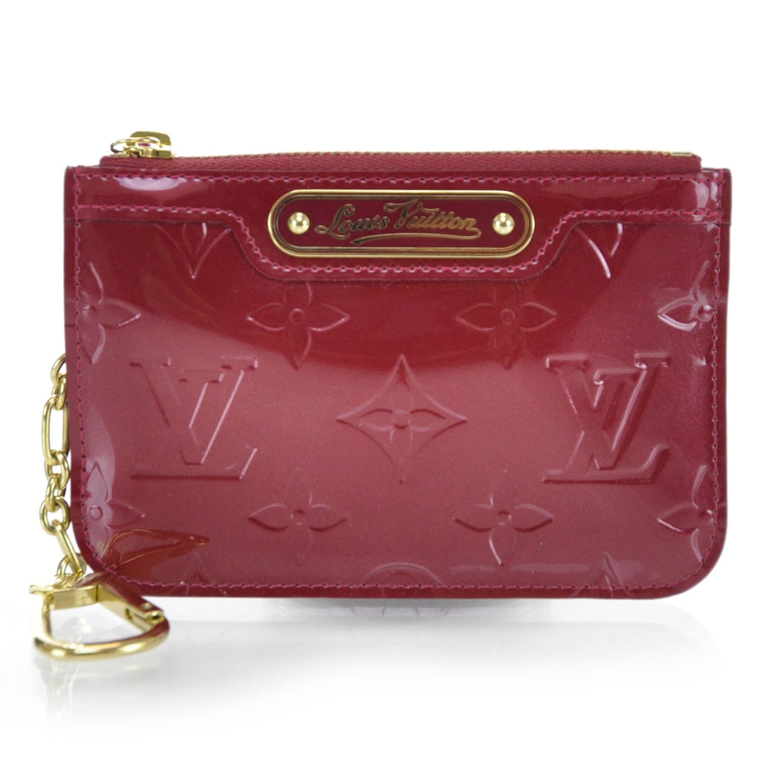Louis Vuitton Vernis Key Pouch Pomme D'Amour 1 of 6