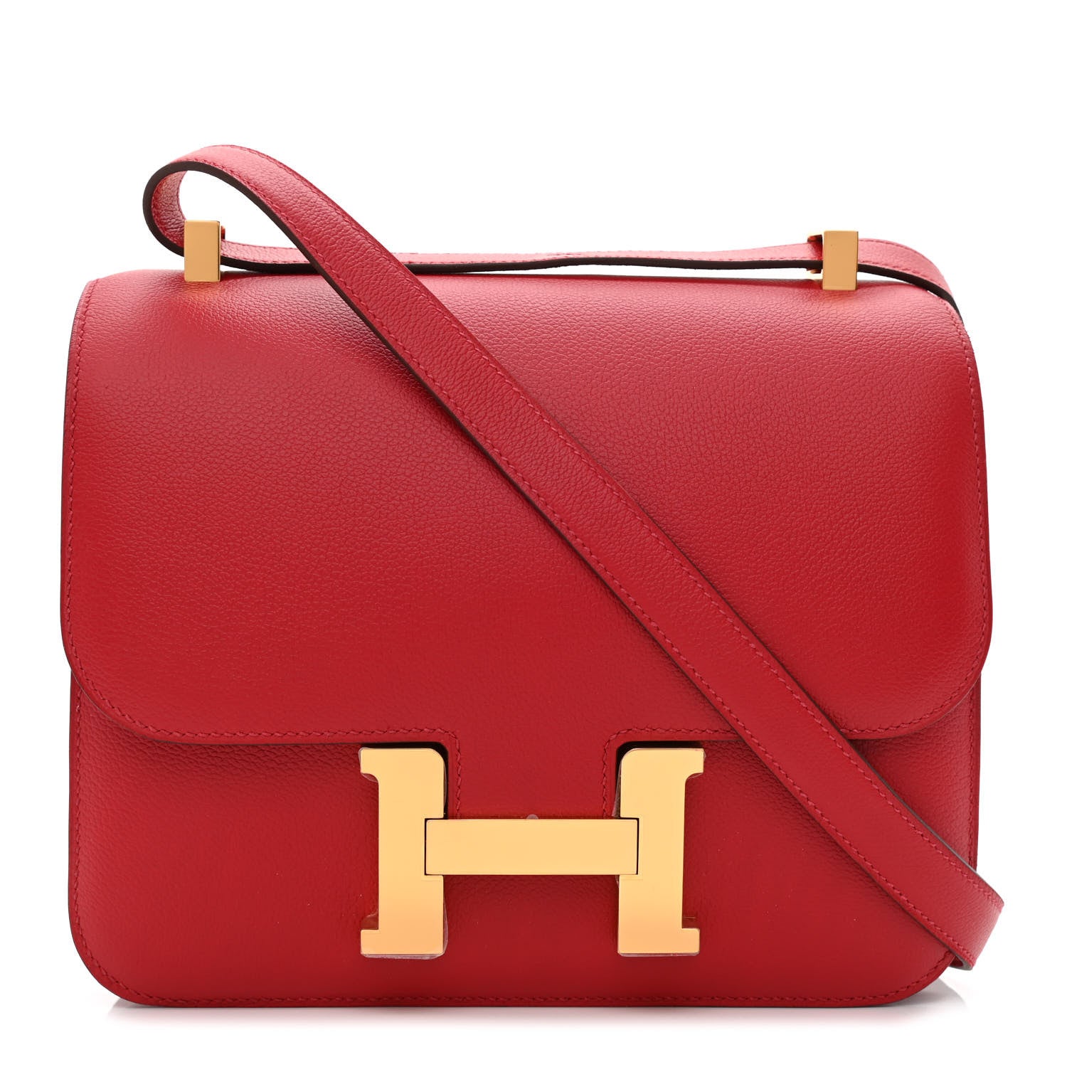 Hermes Evercolor Constance 24 Rouge Piment 1 of 11