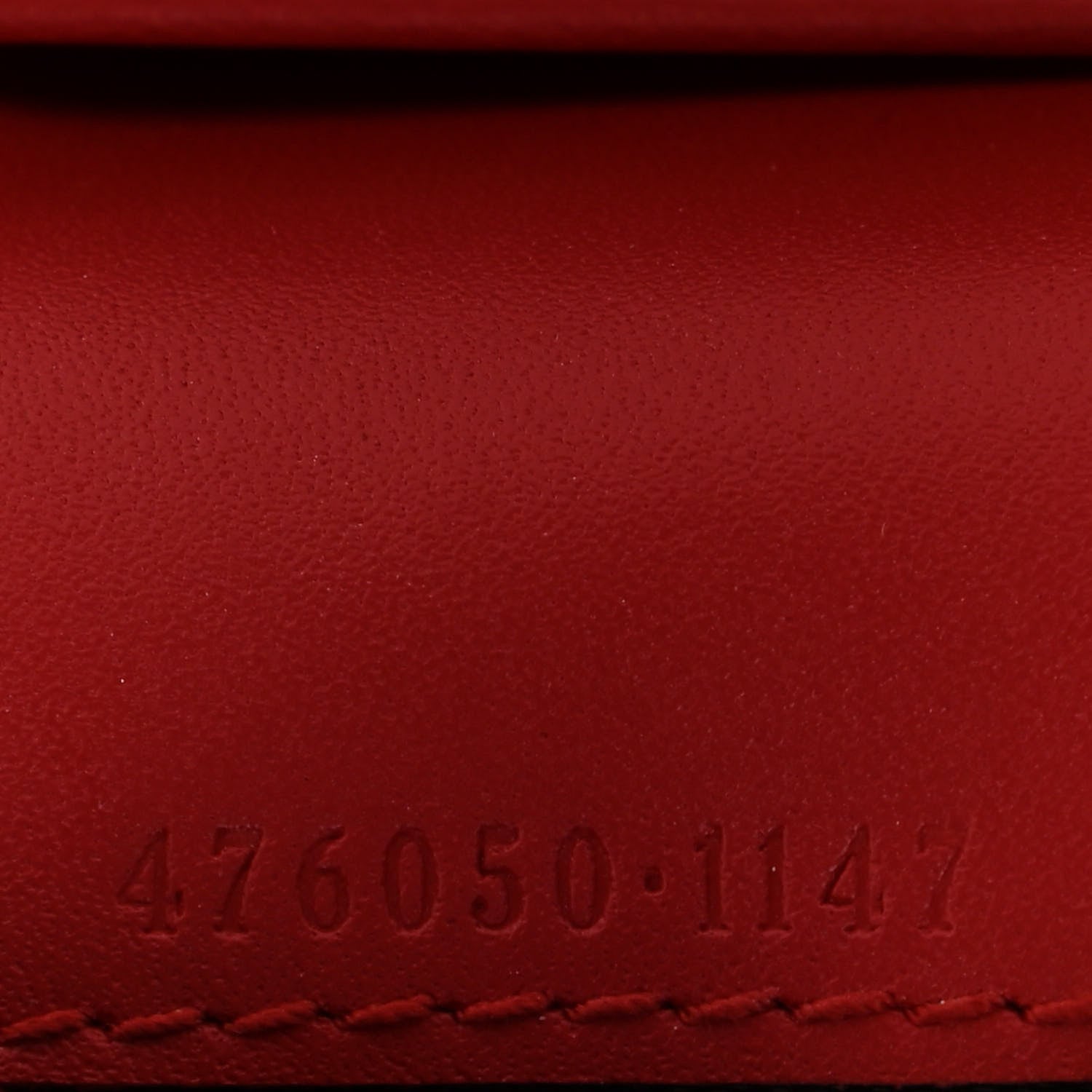 Gucci GG Supreme Monogram Cherry Embellished Card Case Wallet Hibiscus Red 7 of 7