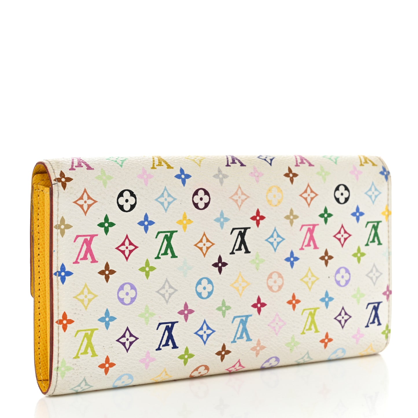 Monogram Multicolor Sarah Wallet White Figue