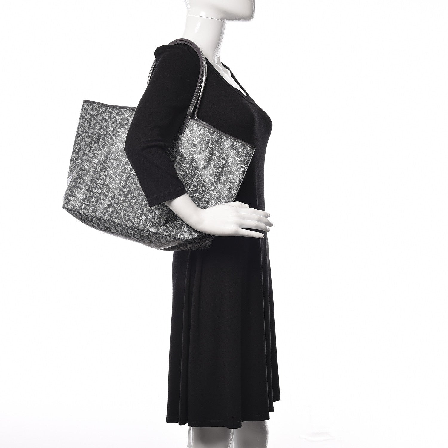 Goyard Goyardine Saint Louis PM Grey 2 of 12