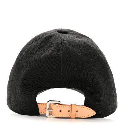 Louis Vuitton Monogram Jacquard Essential Cap 60 Black 6 of 11