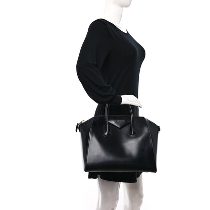 Givenchy Shiny Lord Calfskin Medium Antigona Black 3 of 13