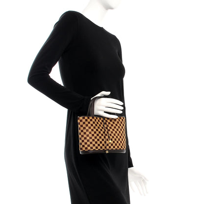 Louis Vuitton Damier Calf Hair Sauvage Impala 2 of 7