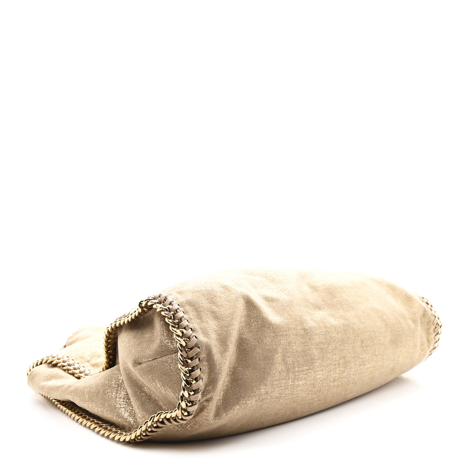 Stella McCartney Shaggy Deer Falabella Big Tote Gold 5 of 13