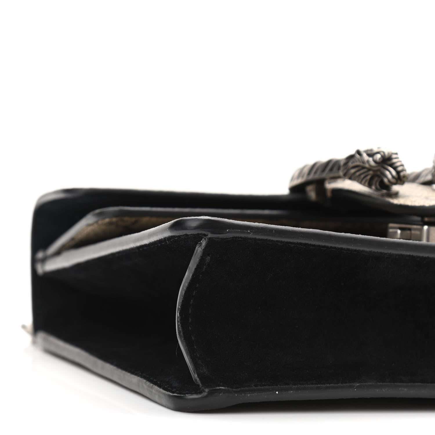 Gucci GG Supreme Monogram Mini Dionysus Shoulder Bag Black 9 of 10