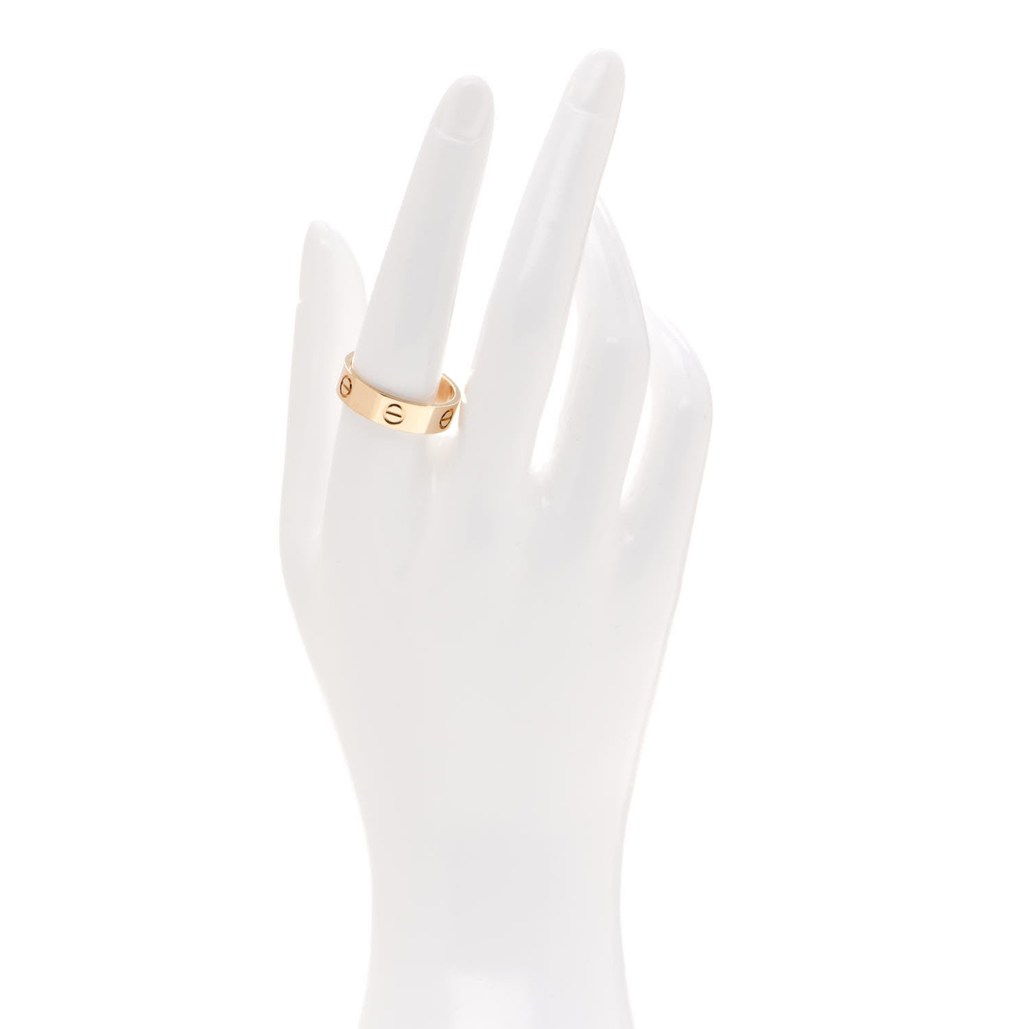 Cartier 18K Yellow Gold 5.5mm LOVE Ring 60 9 2 of 5