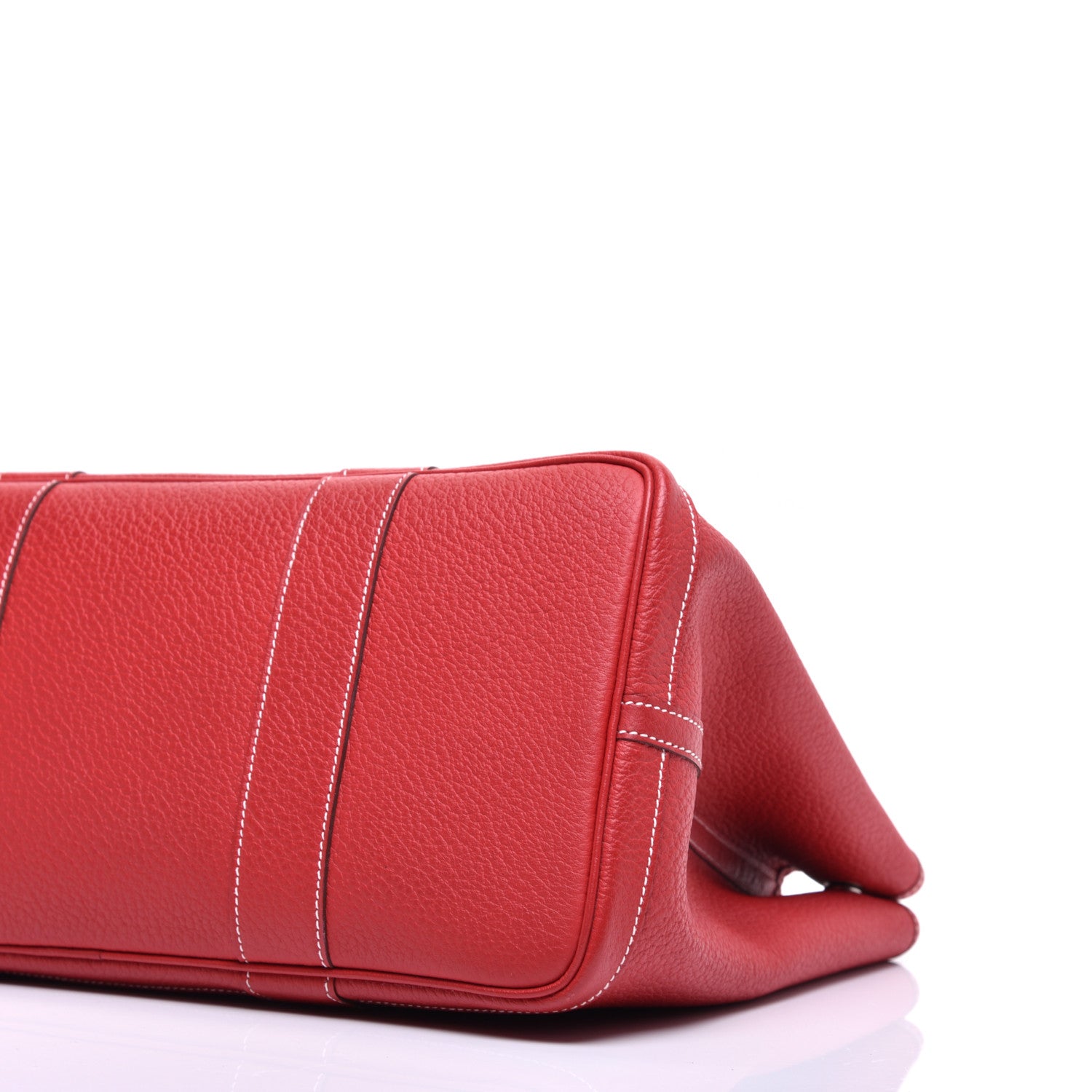 Hermes Vache Country Garden Party 36 MM Rouge Casaque 8 of 8