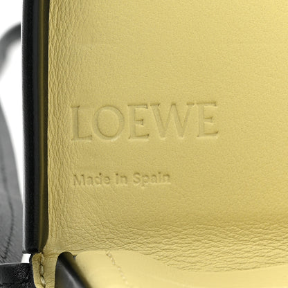 Loewe Calfskin Crystal Flower Mini Heel Pouch Black 6 of 10