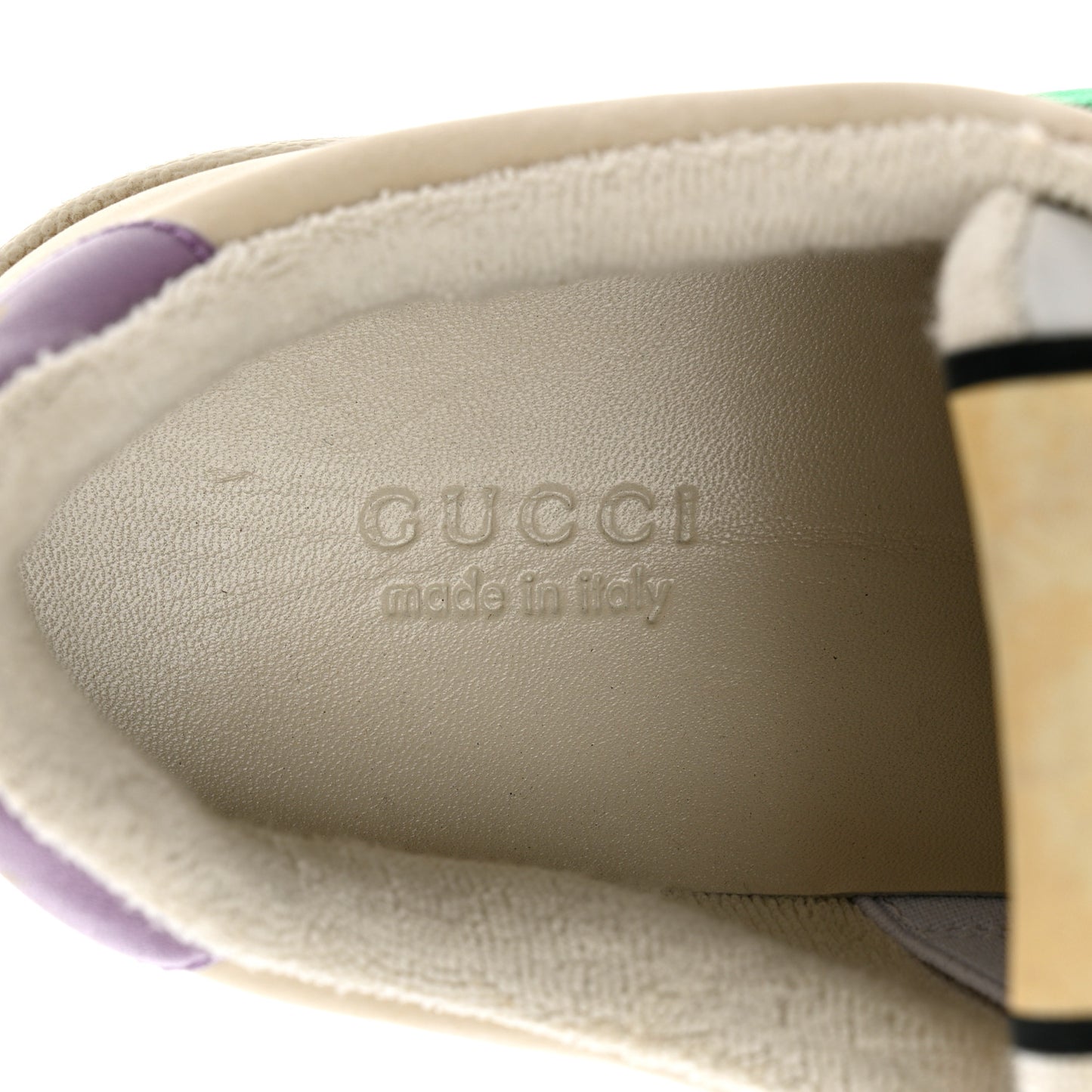 Moire Fabric Nubuck Web Womens Screener Sneakers 35 Cinnamon Dusty Milk New Lavender