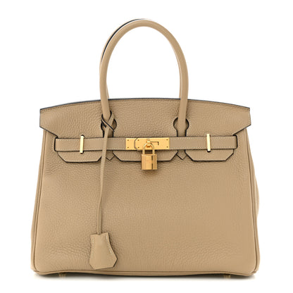 Hermes Togo BIRKIN 30 Trench 1 of 11