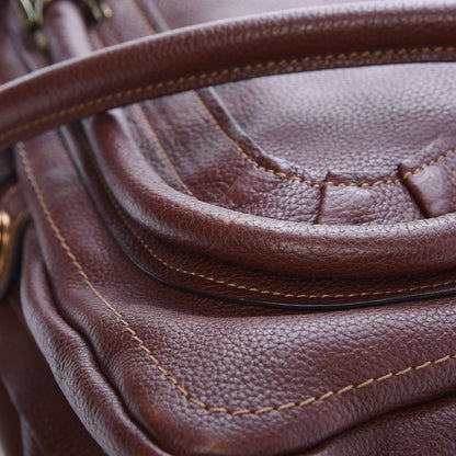 Chloe Calfskin Large Paraty Chocolate 16 of 20