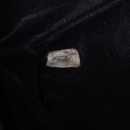 Chanel Lambskin Jumbo Shoulder Bag Black 8 of 8