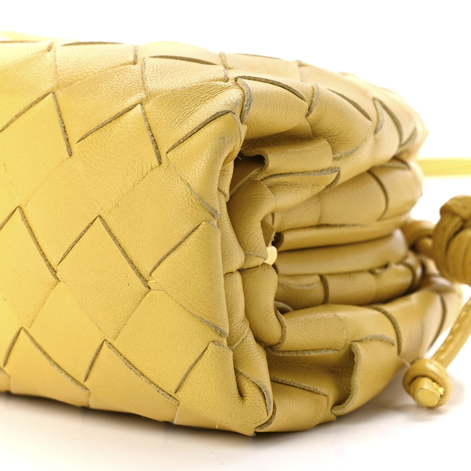 Bottega Veneta Nappa Intrecciato The Mini Pouch Buttercup 10 of 10