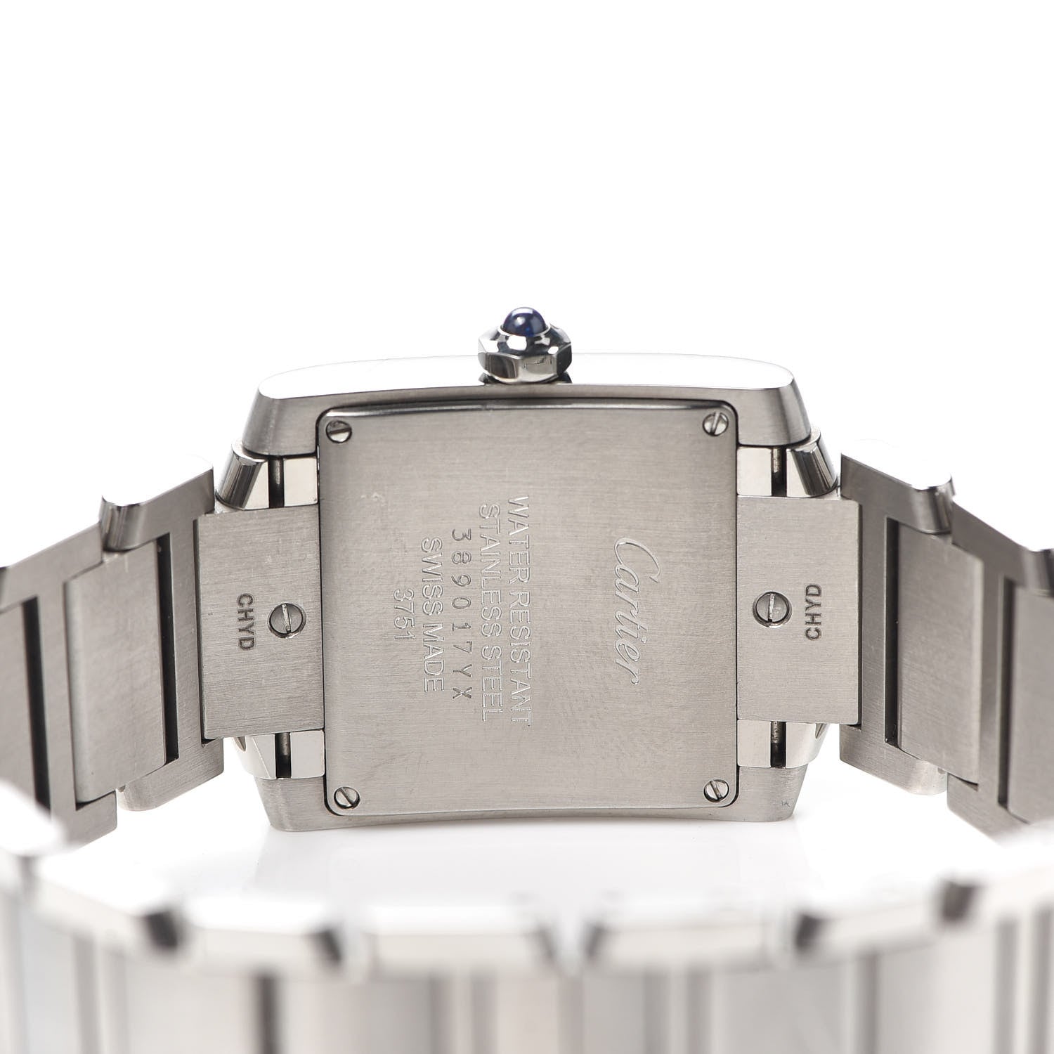Cartier Stainless Steel 25mm Tank Francaise Quartz Watch 4 of 7